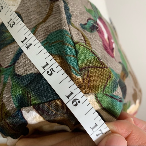 Floral print Linen Summer Dress / top - Picture 13 of 14